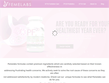 Tablet Screenshot of femelabs.com